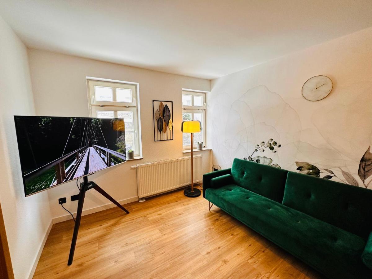 Apartments Dombergblick - Suhl, Stadtmitte Eksteriør billede